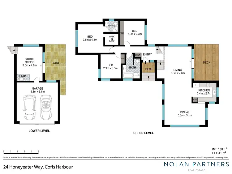 Floorplan of Homely house listing, 24 Honeyeater Way, Coffs Harbour NSW 2450