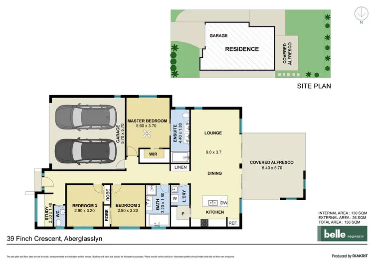 Floorplan of Homely house listing, 39 Finch Crescent, Aberglasslyn NSW 2320
