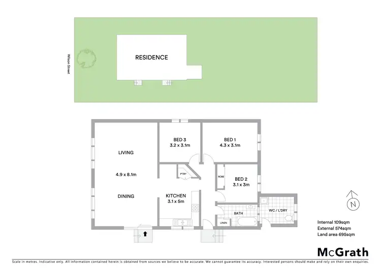 Floorplan of Homely house listing, 9 Wilson Street, Toukley NSW 2263