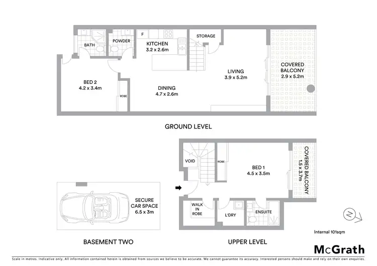 Floorplan of Homely unit listing, 305/2a Sarsfield Circuit, Bexley North NSW 2207