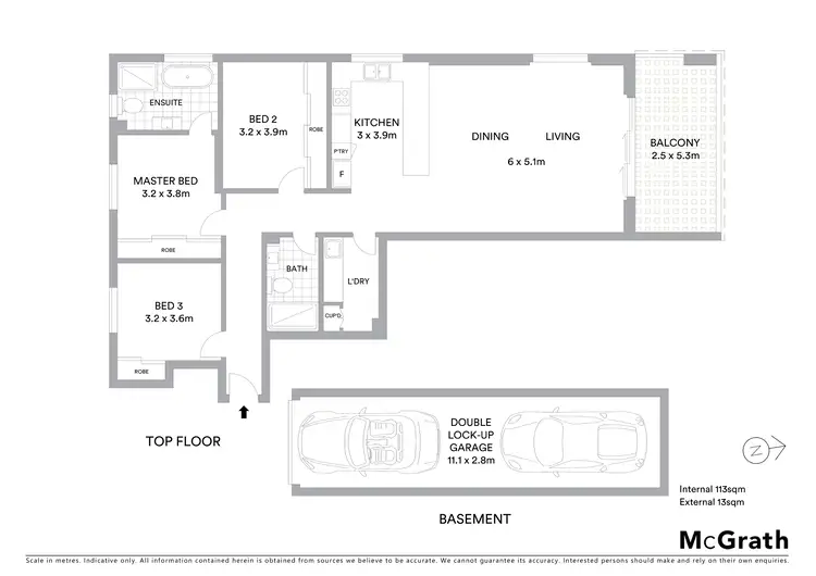 Floorplan of Homely apartment listing, 11/772 Kingsway, Gymea NSW 2227