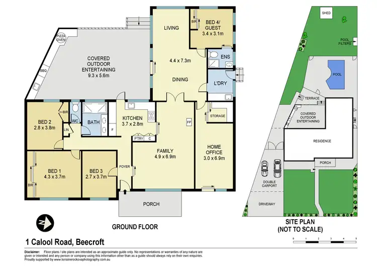 Floorplan of Homely house listing, 1 Calool Road, Beecroft NSW 2119