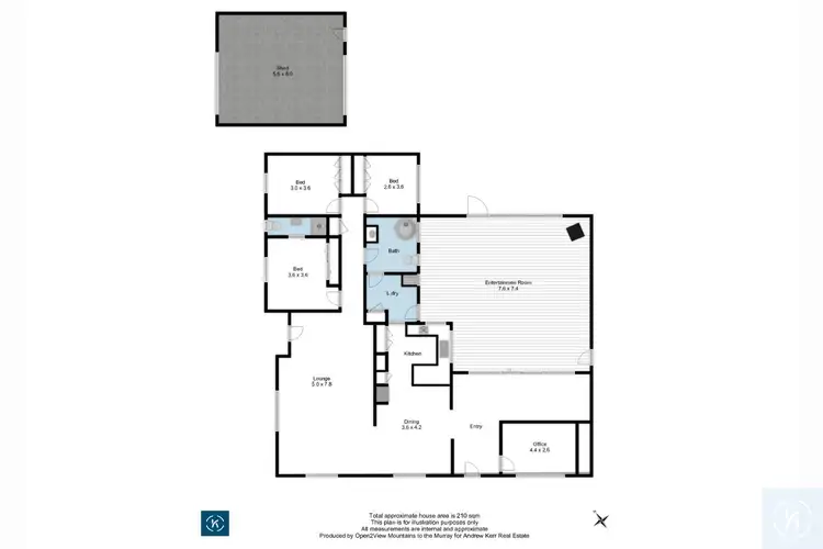 Floorplan of Homely house listing, 28 BANKER Street, Barooga NSW 3644