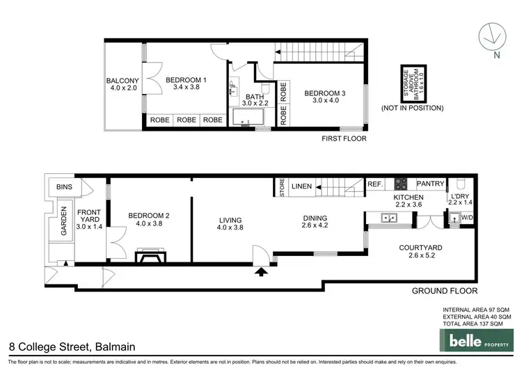 Floorplan of Homely house listing, 8 College Street, Balmain NSW 2041