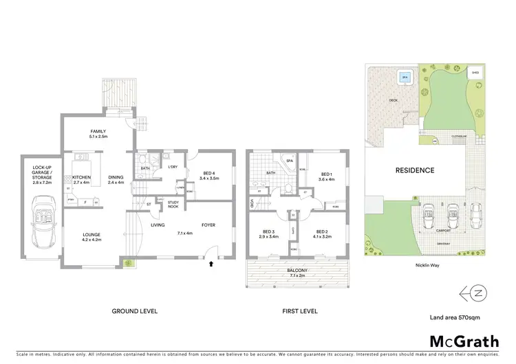 Floorplan of Homely house listing, 215 Nicklin Way, Warana QLD 4575