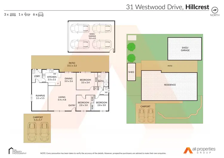 Floorplan of Homely house listing, 31 Westwood Drive, Hillcrest QLD 4118