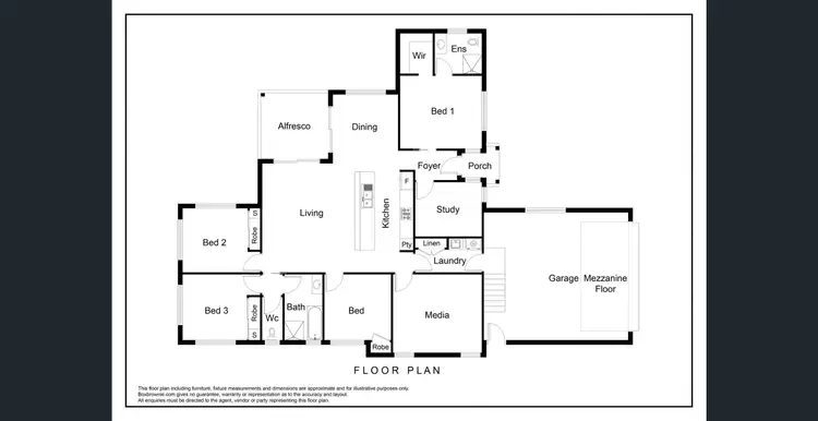 Floorplan of Homely house listing, 14 McClintock Place, Woombye QLD 4559