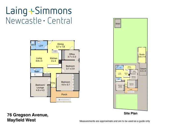 Floorplan of Homely house listing, 76 Gregson Avenue, Mayfield West NSW 2304