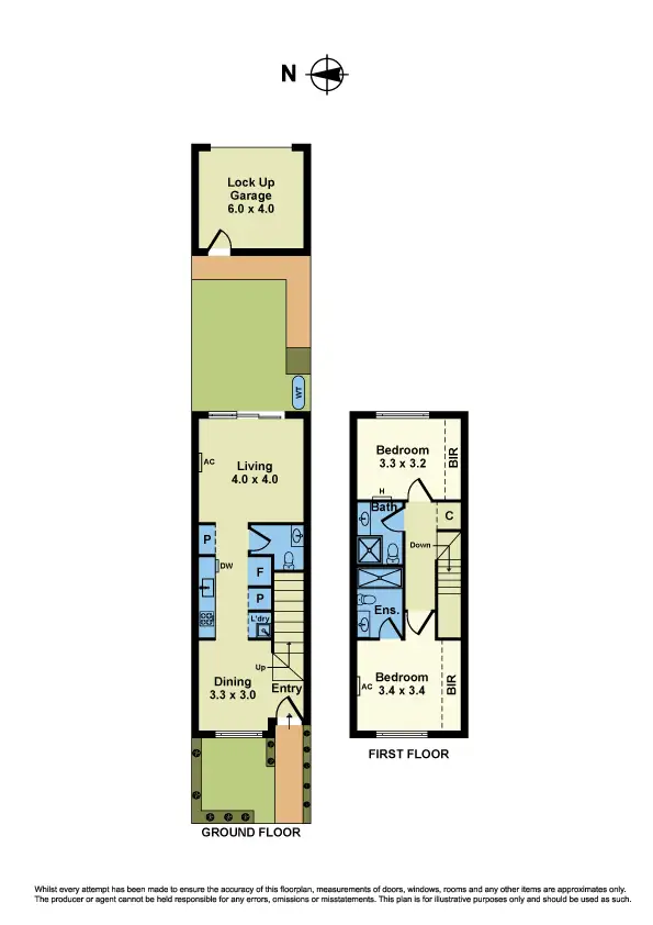 Floorplan of Homely townhouse listing, 11 Finn Street, St Albans VIC 3021