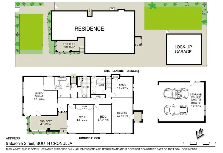 Floorplan of Homely house listing, 9 Boronia Street, Cronulla NSW 2230