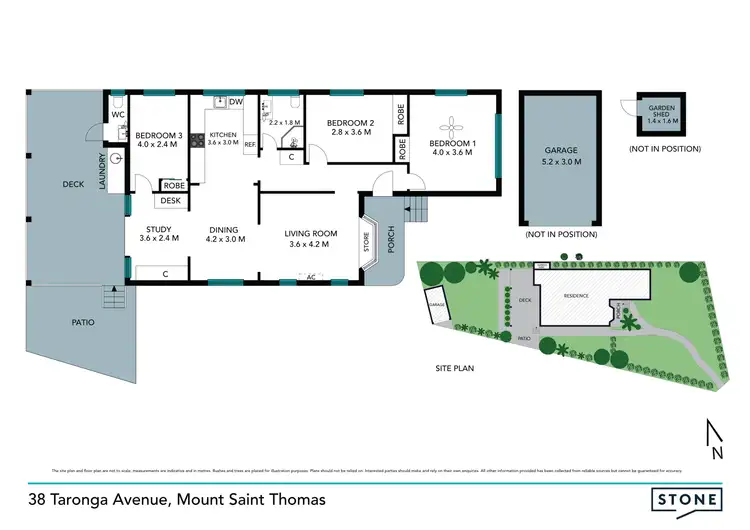 Floorplan of Homely house listing, 38 Taronga Avenue, Mount Saint Thomas NSW 2500