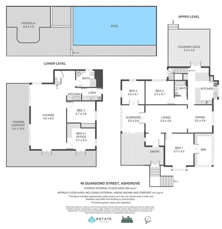 Floorplan of Homely house listing, 48 Quandong Street, Ashgrove QLD 4060