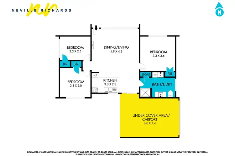 Floorplan of Homely unit listing, 1/37 Wattlehill Grove, St Leonards VIC 3223