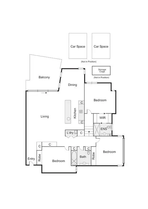 Floorplan of Homely apartment listing, 10/129-133 Ormond Esplanade, Elwood VIC 3184