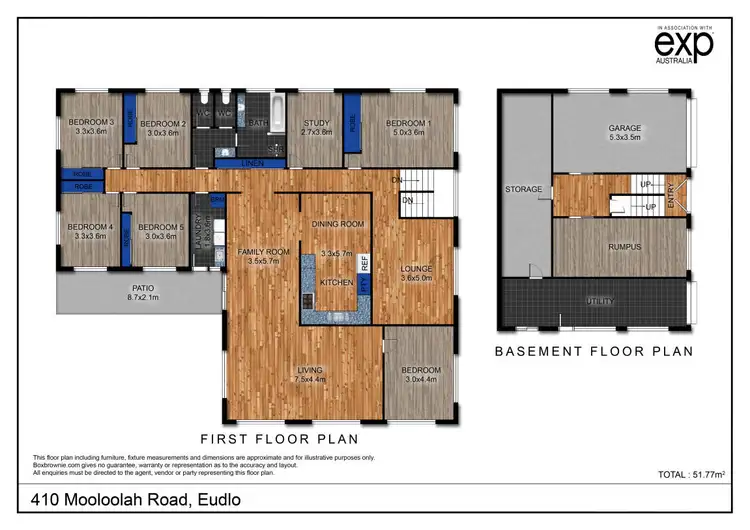 Floorplan of Homely rural property listing, 410 Mooloolah Road, Eudlo QLD 4554