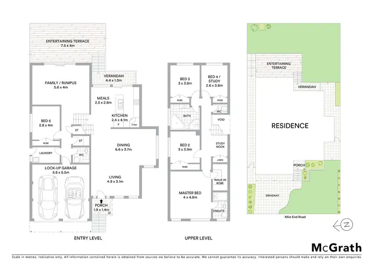 Floorplan of Homely house listing, 123 Mile End Road, Rouse Hill NSW 2155