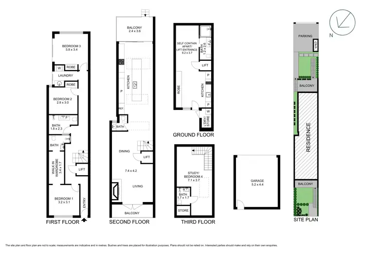 Floorplan of Homely house listing, 57 Grove Street, Birchgrove NSW 2041