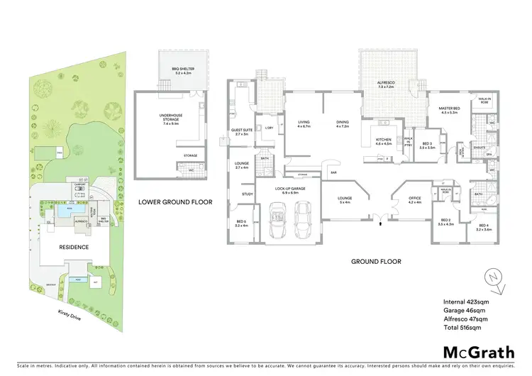 Floorplan of Homely house listing, 40 Kirsty Drive, Tanawha QLD 4556
