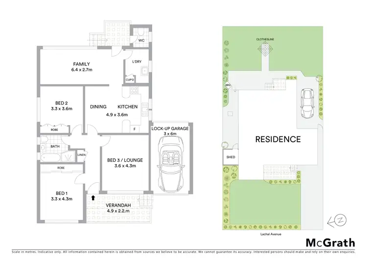 Floorplan of Homely house listing, 32 Lachal Avenue, Kogarah NSW 2217