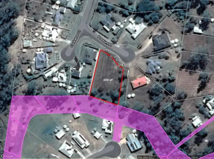 Floorplan of Homely land listing, 4 Possum Place, Apple Tree Creek QLD 4660