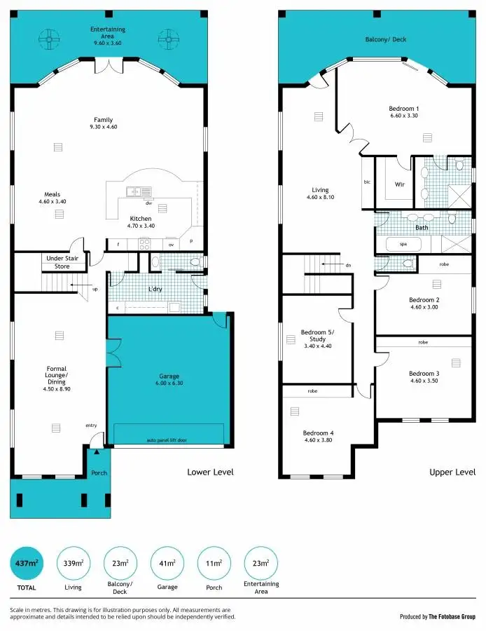 Floorplan of Homely house listing, 44 Sheaoak Drive, Mawson Lakes SA 5095