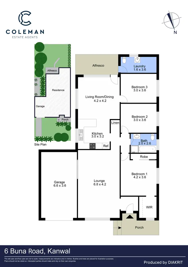 Floorplan of Homely house listing, 6 Buna Road, Kanwal NSW 2259