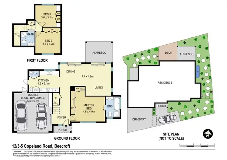Floorplan of Homely apartment listing, 12/3-5 Copeland Road, Beecroft NSW 2119