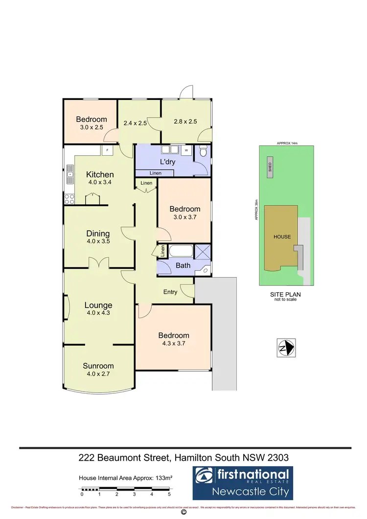 Floorplan of Homely house listing, 222 Beaumont Street, Hamilton South NSW 2303