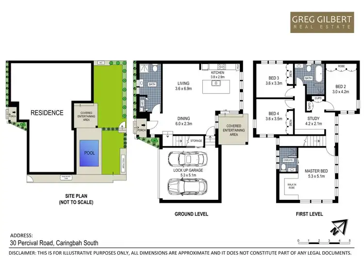 Floorplan of Homely townhouse listing, 3/30 Percival Road, Caringbah South NSW 2229
