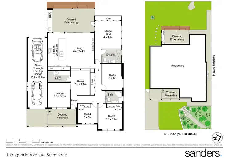 Floorplan of Homely house listing, 1 Kalgoorlie Place, Sutherland NSW 2232