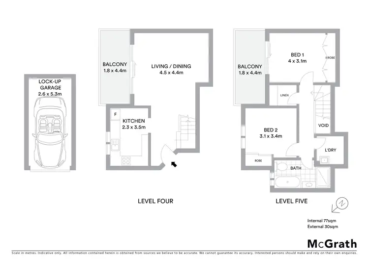 Floorplan of Homely unit listing, 5/3 Fairport Avenue, The Entrance NSW 2261