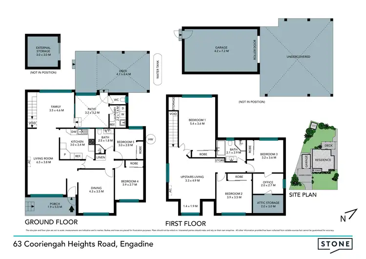 Floorplan of Homely house listing, 63 Cooriengah Heights Road, Engadine NSW 2233