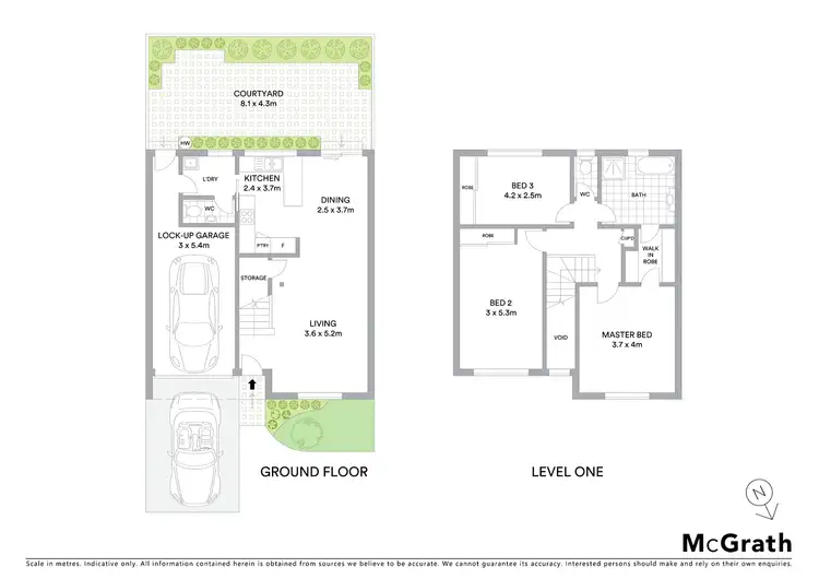 Floorplan of Homely townhouse listing, 9c/17 William Street, Botany NSW 2019