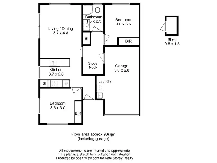 Floorplan of Homely unit listing, 19/6 Dubs And Co Drive, Sorell TAS 7172