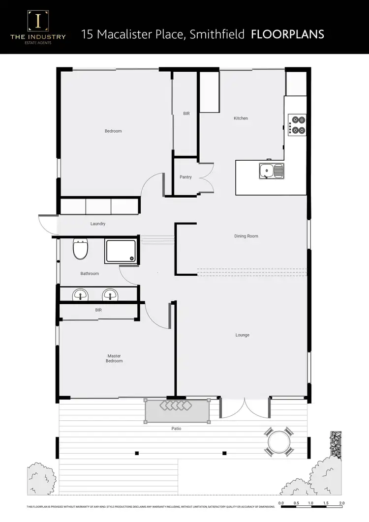Floorplan of Homely house listing, 15 MacAlister Place, Smithfield QLD 4878