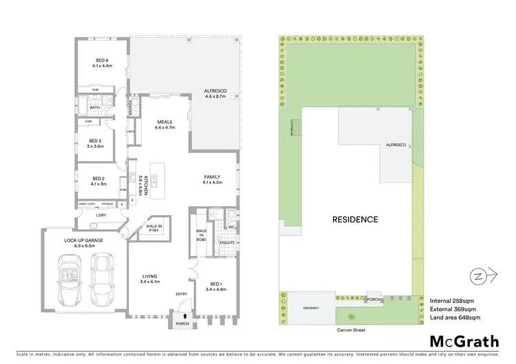 Floorplan of Homely house listing, 16 Carrum Street, Alfredton VIC 3350