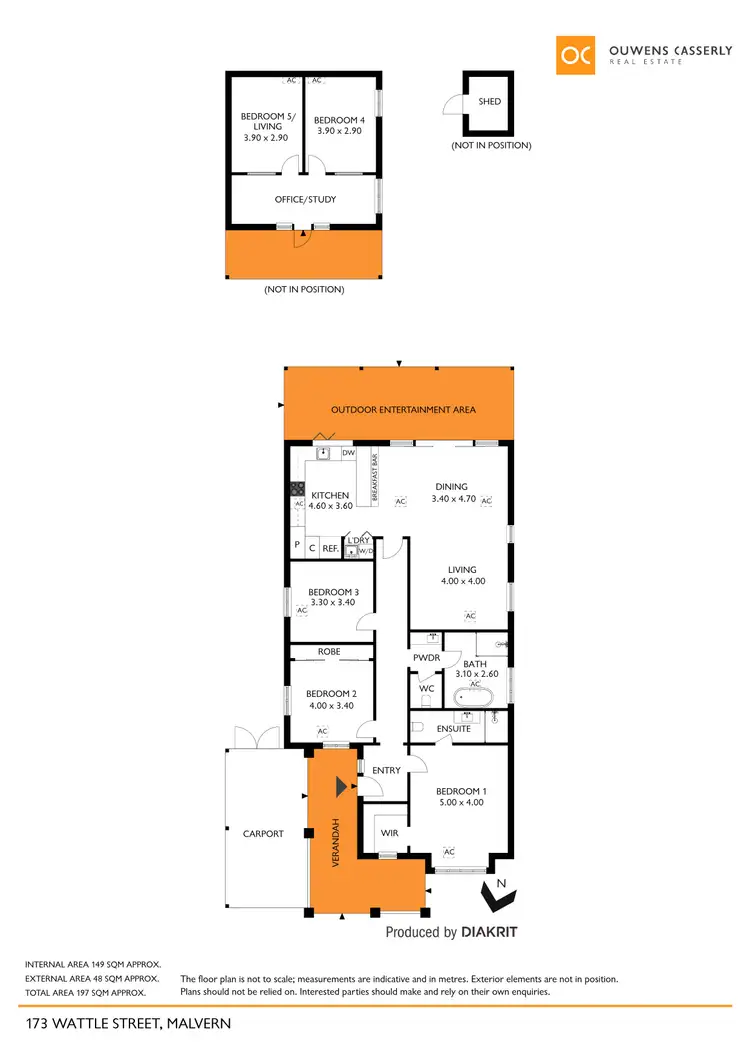 Floorplan of Homely house listing, 173 Wattle Street, Malvern SA 5061