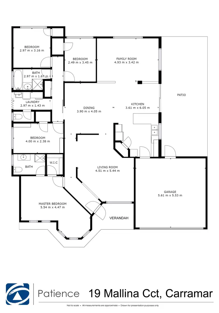 Floorplan of Homely house listing, 19 Mallina Circuit, Carramar WA 6031