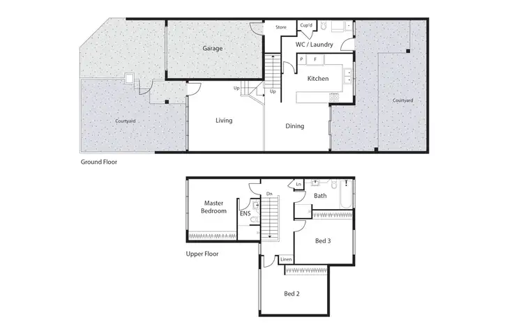 Floorplan of Homely townhouse listing, 22 Terry Close, Swinger Hill ACT 2606
