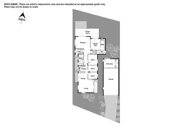 Floorplan of Homely house listing, 5 Broad Place, Kambah ACT 2902