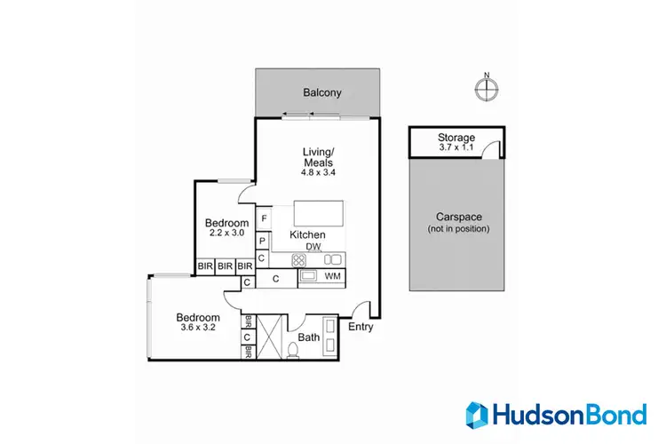 Floorplan of Homely apartment listing, 9/53 John Street, Templestowe Lower VIC 3107