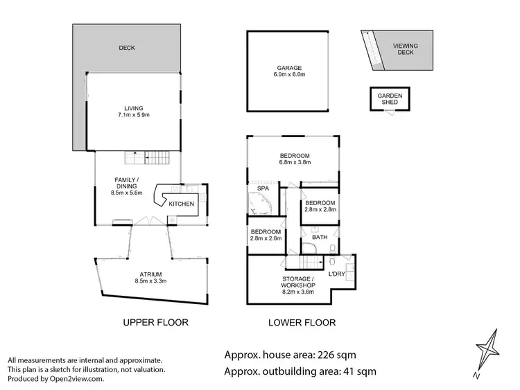 Floorplan of Homely house listing, 10 East Street, Dodges Ferry TAS 7173