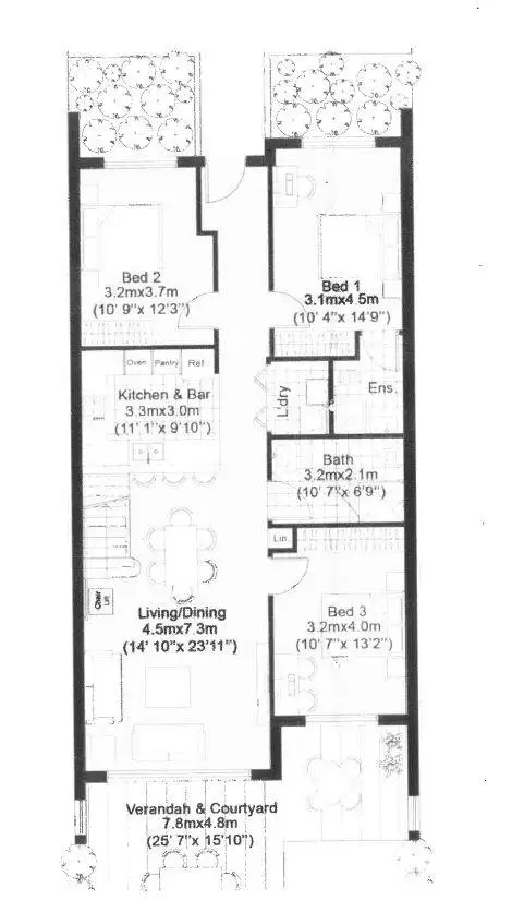 Floorplan of Homely villa listing, 13/20 Fairway Drive, Norwest NSW 2153