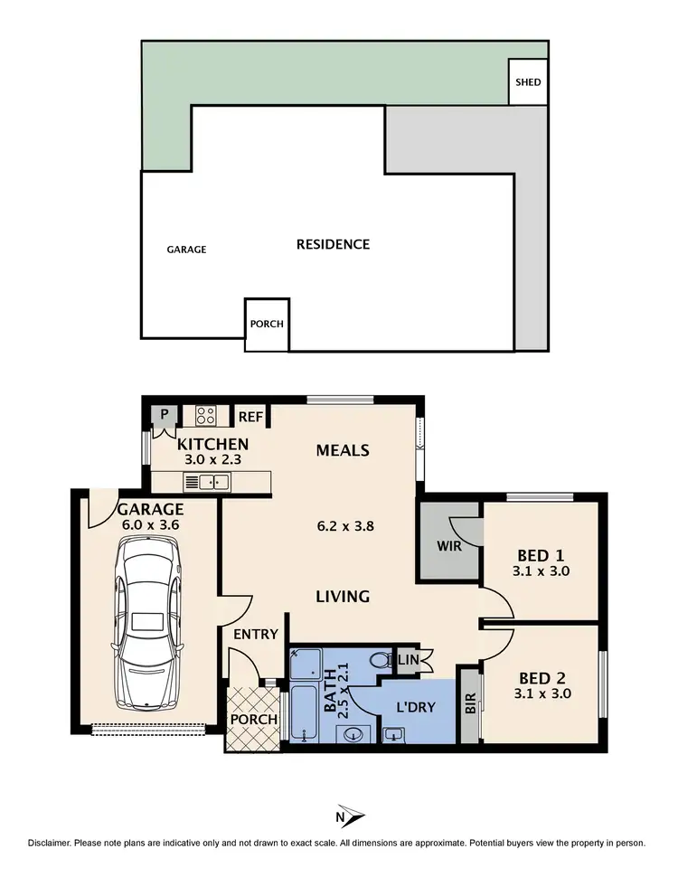 Floorplan of Homely unit listing, 3/3 Jean Street, Reservoir VIC 3073