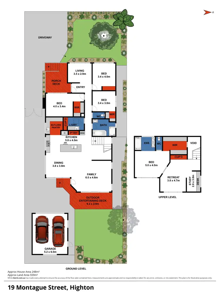Floorplan of Homely house listing, 19 Montague Street, Highton VIC 3216
