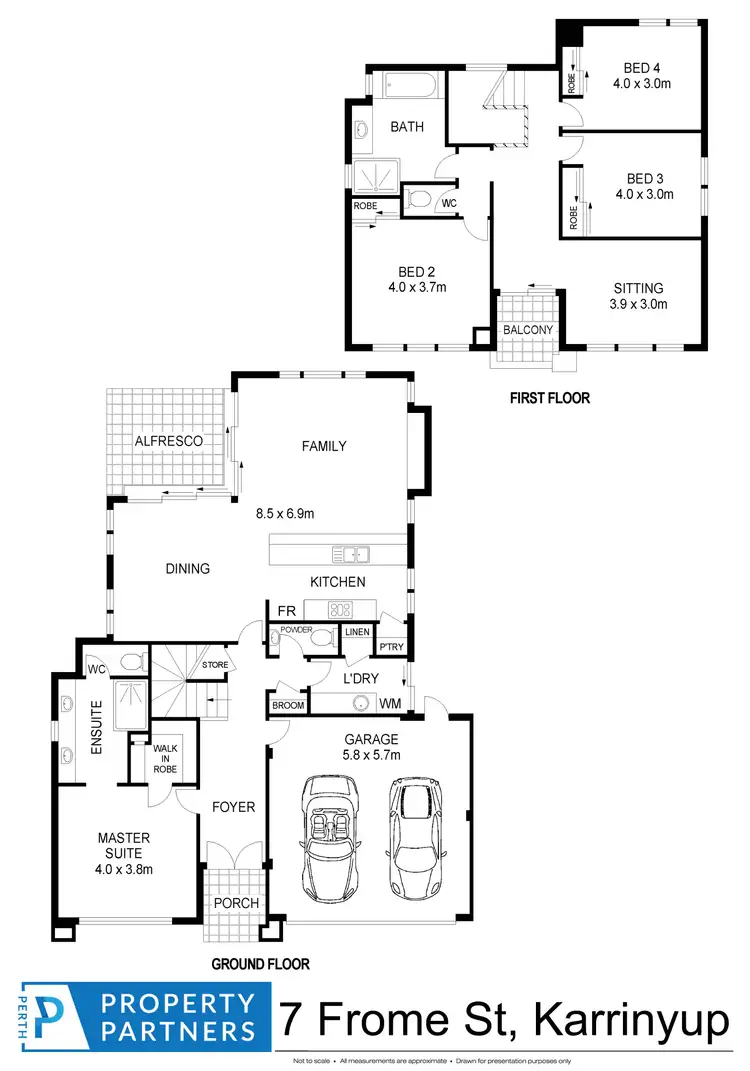 Floorplan of Homely house listing, 7 Frome Street, Karrinyup WA 6018