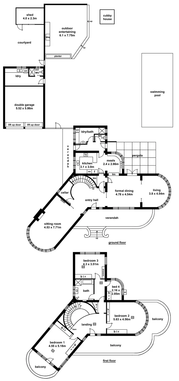 Floorplan of Homely house listing, 21 Delamere Avenue, Springfield SA 5062