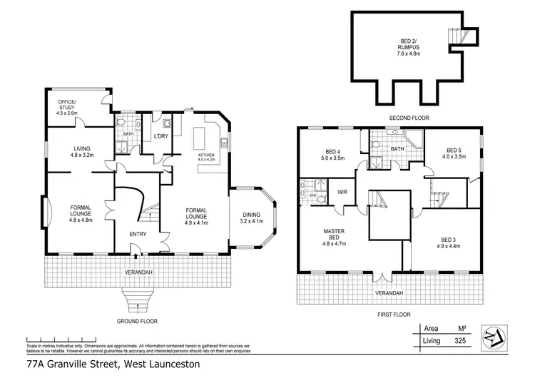Floorplan of Homely house listing, 77a Granville Street, West Launceston TAS 7250