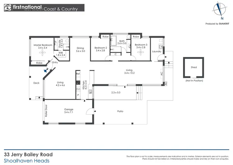 Floorplan of Homely house listing, 33 Jerry Bailey Road, Shoalhaven Heads NSW 2535