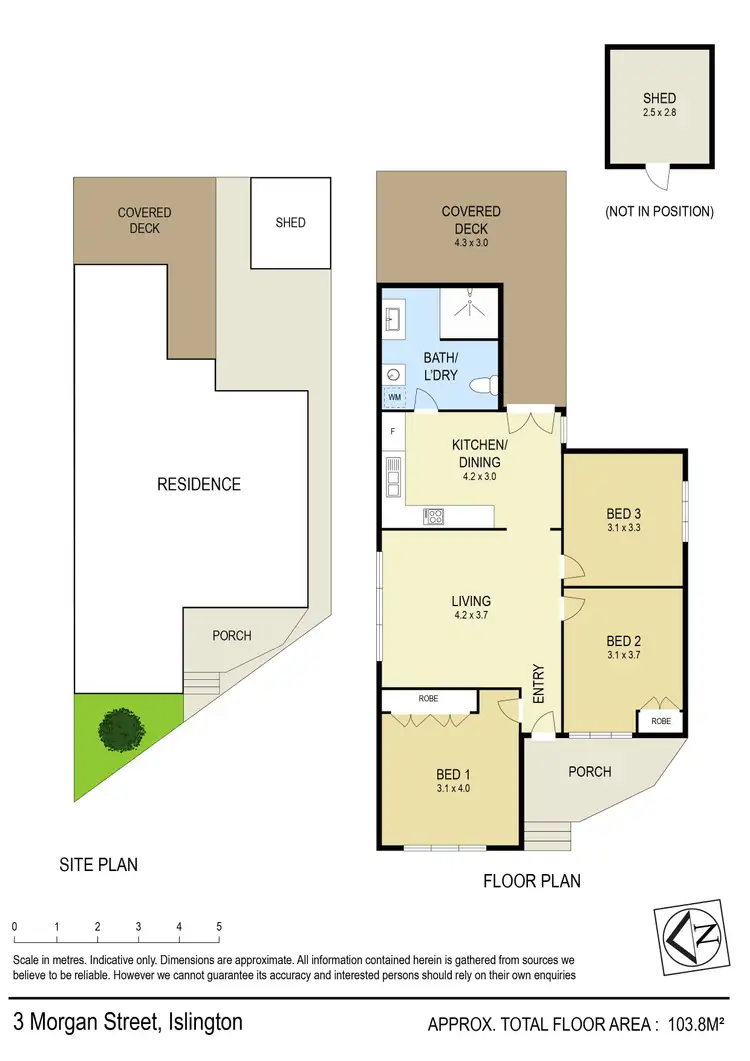 Floorplan of Homely house listing, 3 Morgan Street, Islington NSW 2296